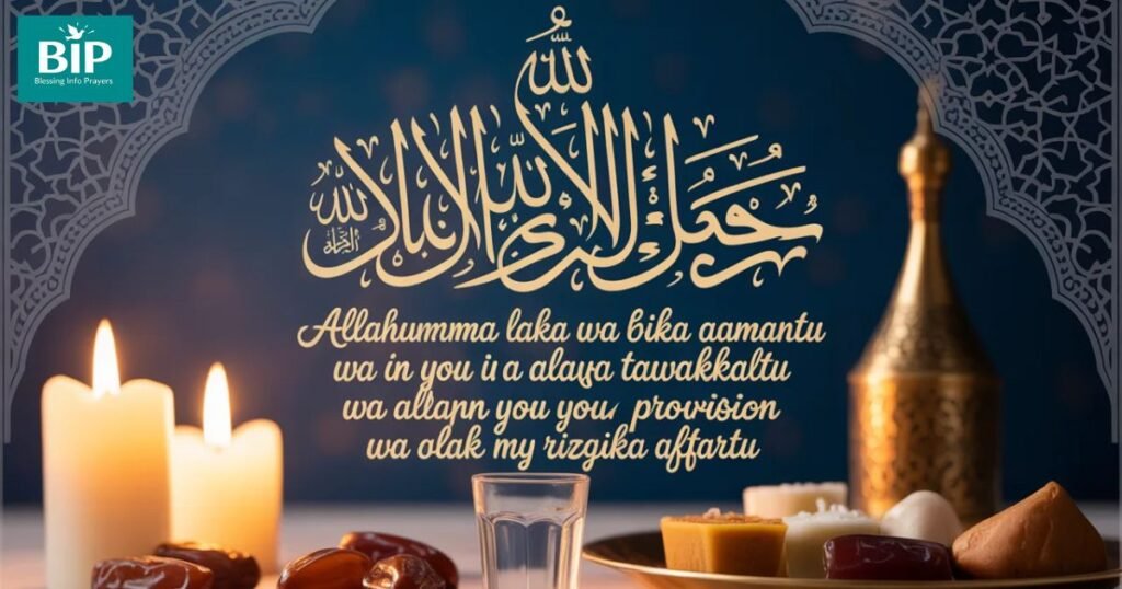 Authentic Iftar Dua from Sunan Abu Dawood