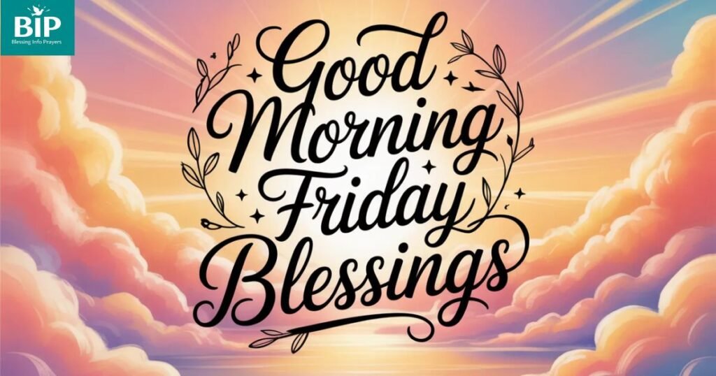 Friday Prayers and Spiritual Good Morning Friday Blessings