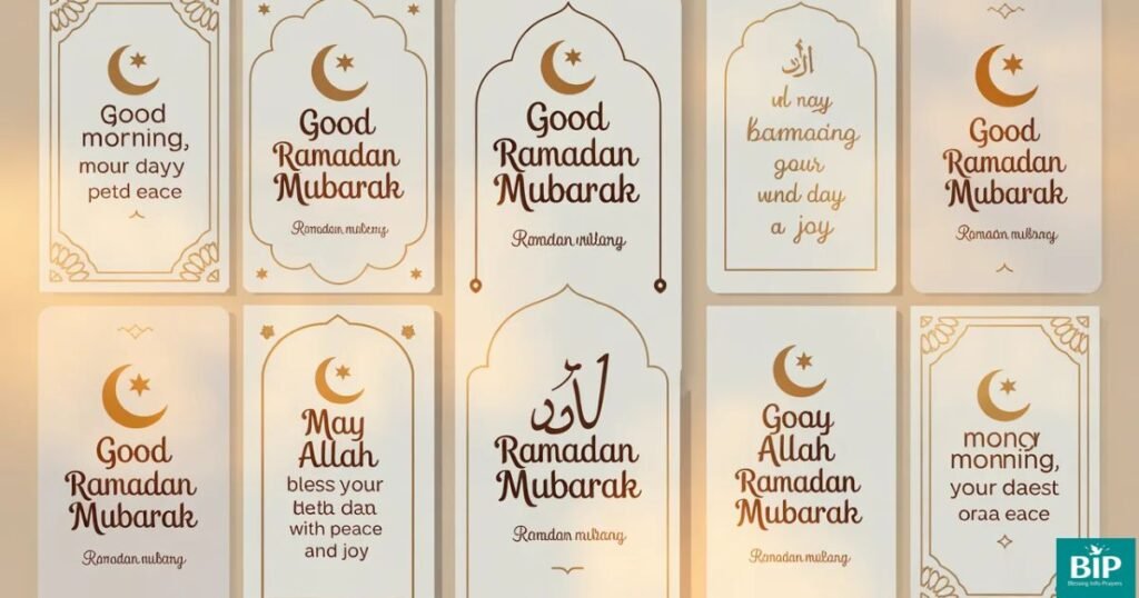 Inspirational Ramadan Good Morning Wishes