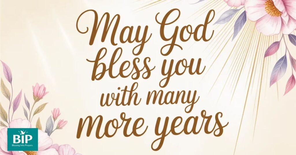 Religious Meaning Behind “May God Bless You With Many More Years