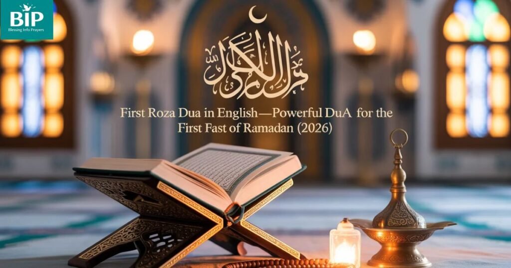 What is the First Roza Dua in English?