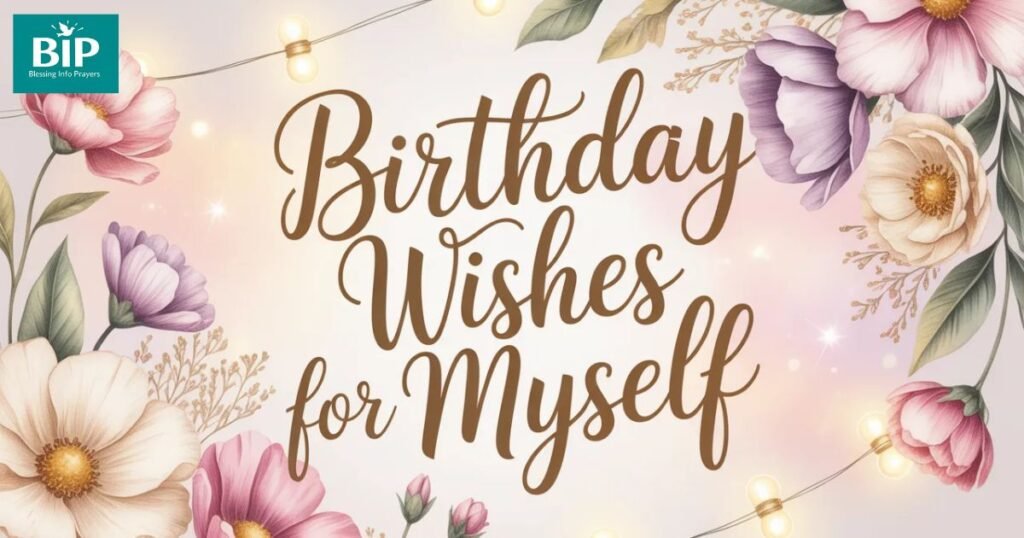 Heartfelt Birthday Wishes for Myself