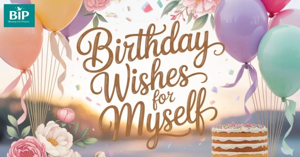 Touching Birthday Wishes for Myself