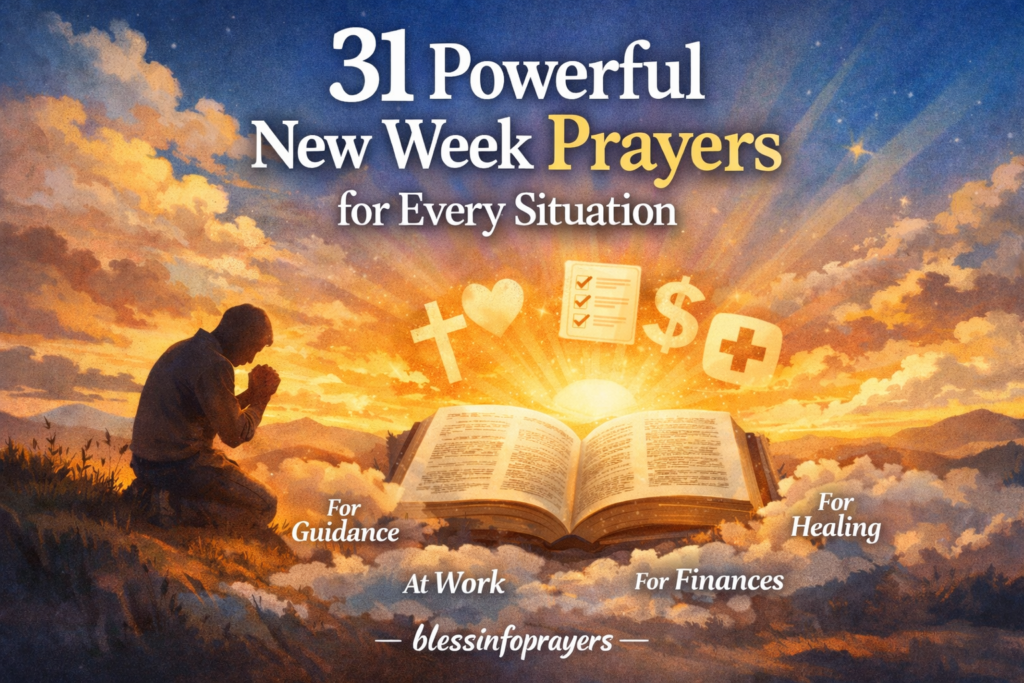 31 Powerful New Week Prayers for Every Situation