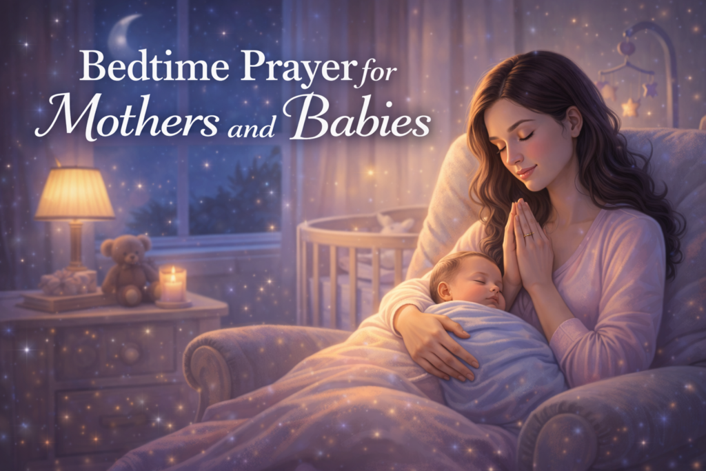 Bedtime Prayer for Mothers and Babies