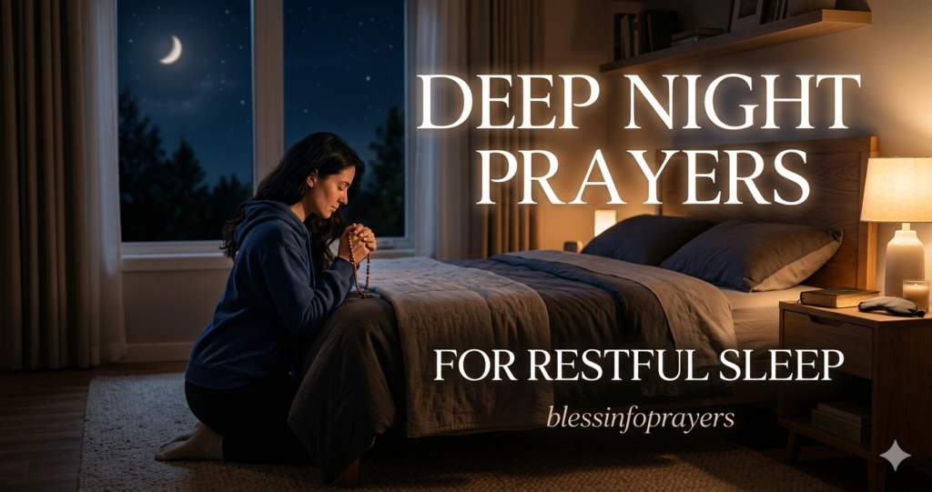 Deep Night Prayers for Restful Sleep
