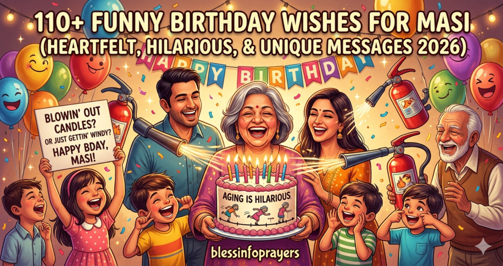 Funny Birthday Wishes for Masi