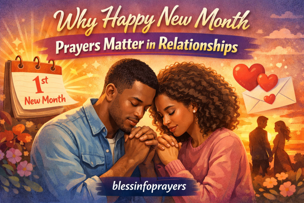Why Happy New Month Prayers Matter in Relationships