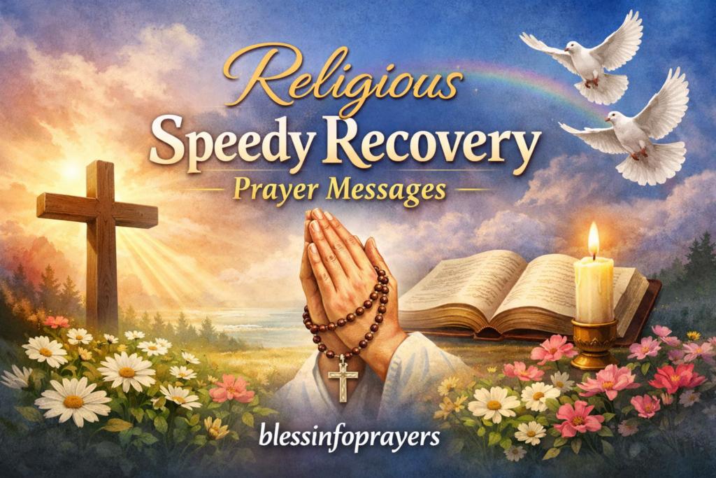 Religious Speedy Recovery Prayer Messages