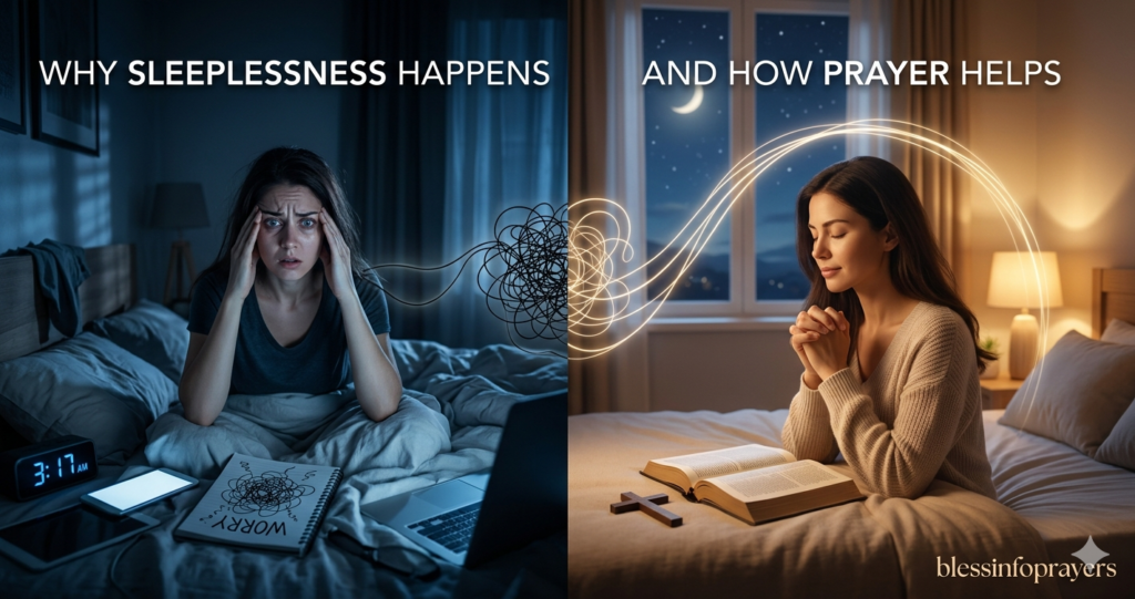 Why Sleeplessness Happens and How Prayer Helps